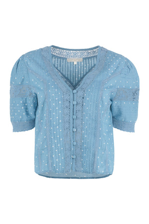 Gavilan cotton blouse-0